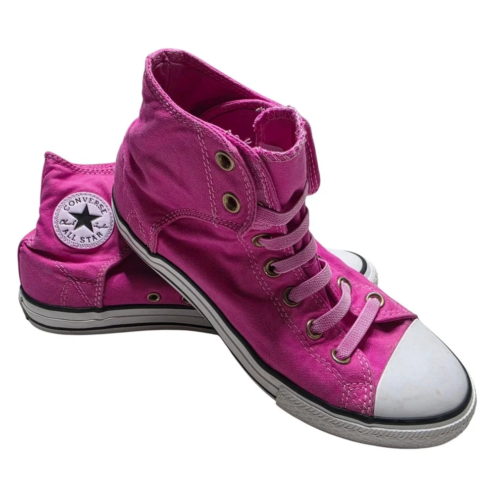 Converse Chuck Taylor All Star Pink High Top Sneakers Junior 5 643850F
